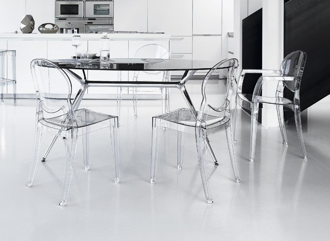 Scab Design IGLOO CHAIR stolička transparentná