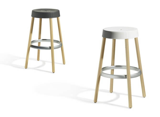 Interiérová barová stolička | Natural Gim | Scab Design
